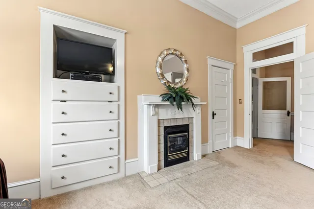 a view of a house with a deck