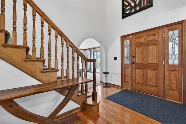 a view of an entryway