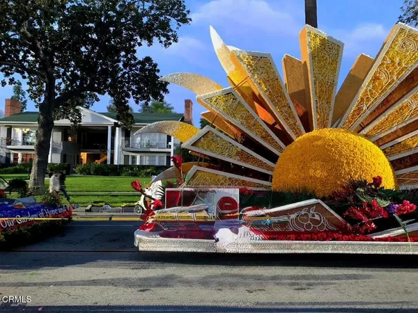 a view of outdoor space with seating area