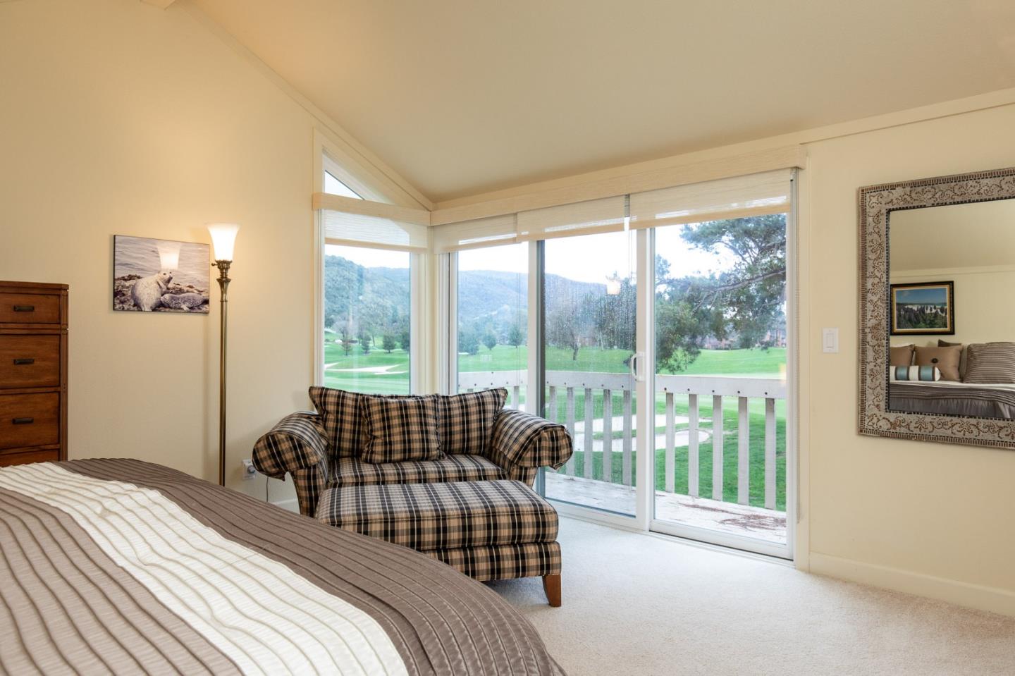 28056 Hawk Court Carmel, CA 93923 - Photo 19 of 22 a bedroom with a bed and a couch