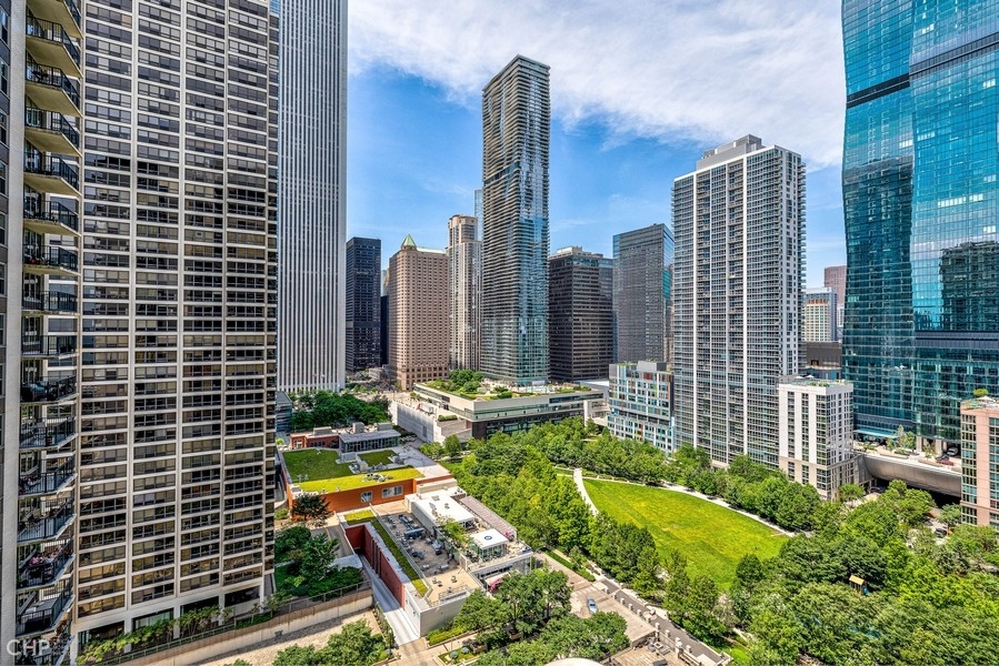 400 East Randolph Street, Unit 3429 Chicago, IL 60601 - Photo 12 of 44 a view of a city with tall buildings
