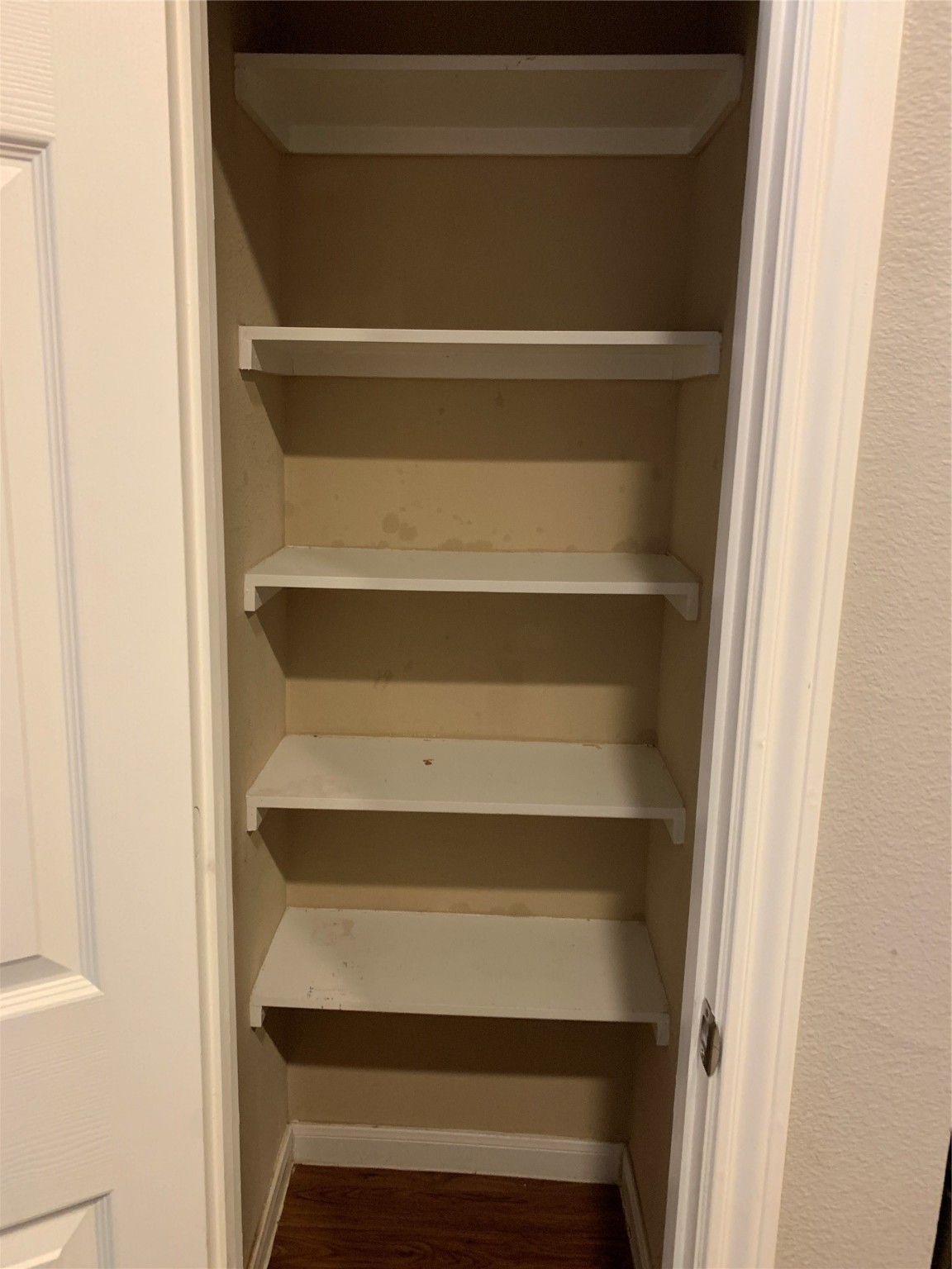 17038 Wilthorne Gardens Court Houston, TX 77084 - Photo 7 of 25 a view of walk in closet with empty racks