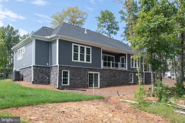 a view of a lake with outdoor space