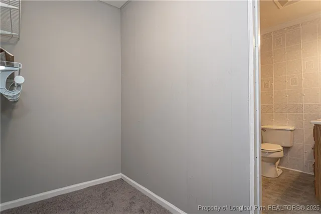 a bathroom with a toilet