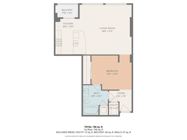 $2,500 | 900 20th Avenue South, Unit 1004, Nashville, TN 37212