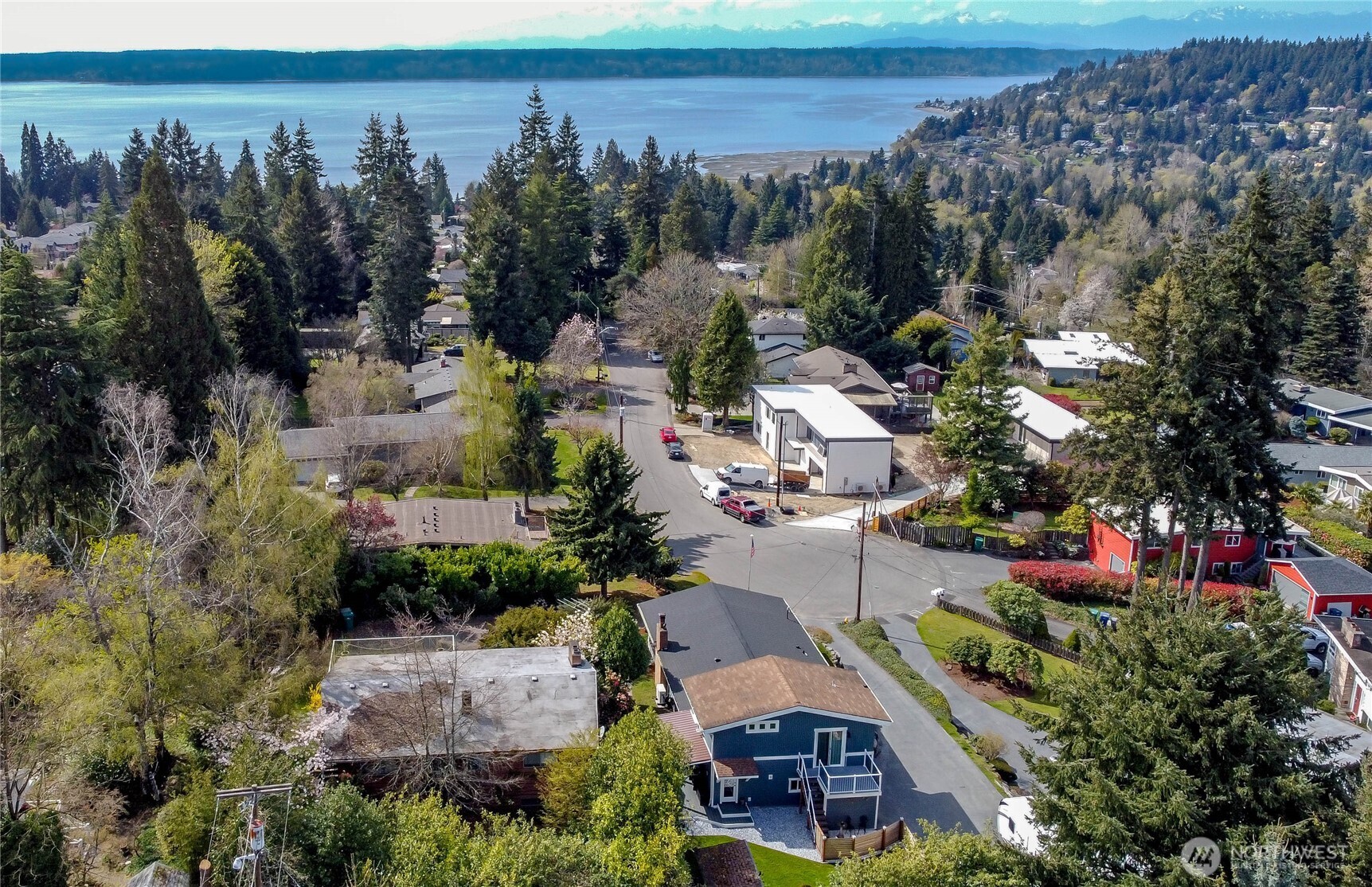 215 Southwest 183rd Street Normandy Park, WA 98166 - Photo 29 of 31 a view of a house with a garden