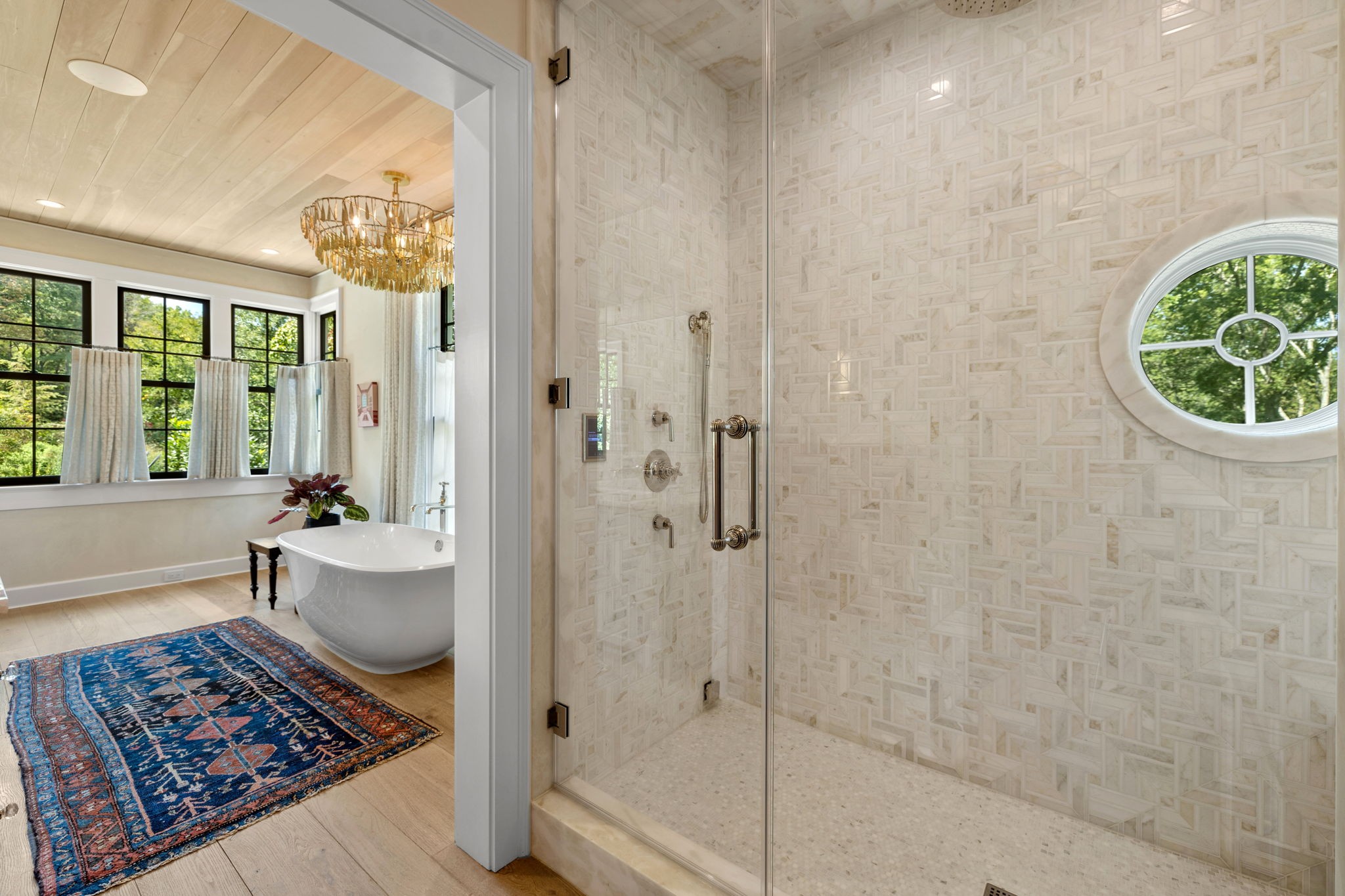 1410 Chickering Road Nashville, TN 37215 - Photo 36 of 68 a bathroom with a shower
