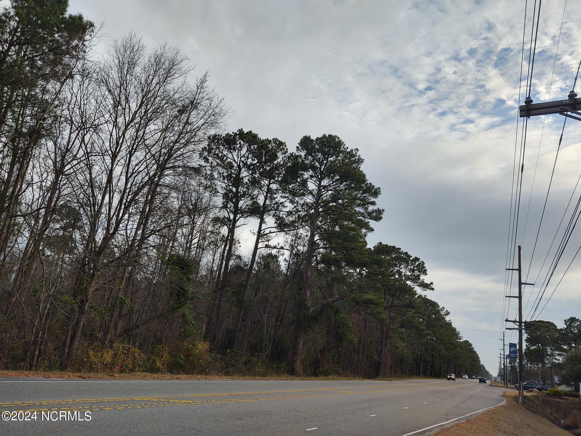 8 Hwy 50 Holly Ridge Holly Ridge, NC 28445 - Photo 2 of 2 View down Hwy 50 towards Surf City.