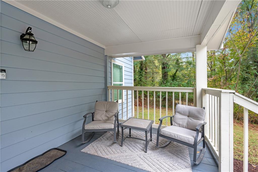 4748 Fowler Circle Acworth, GA 30101 - Photo 4 of 27 a view of two chairs in the balcony