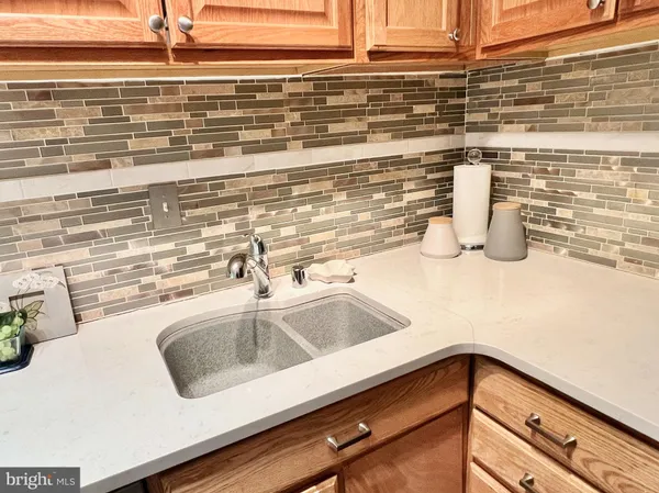 a close view of sink and tap