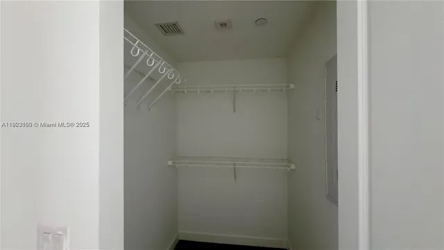 a view of closet