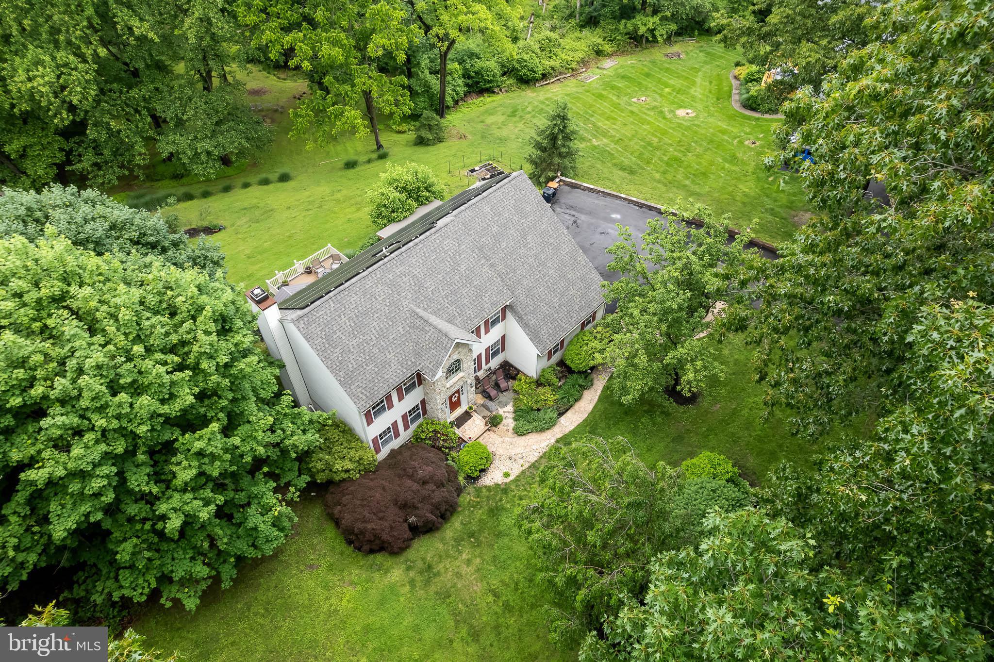 168 Sawmill Road Landenberg, PA 19350 - Photo 4 of 53 an aerial view of a house with a yard basket ball court and outdoor seating