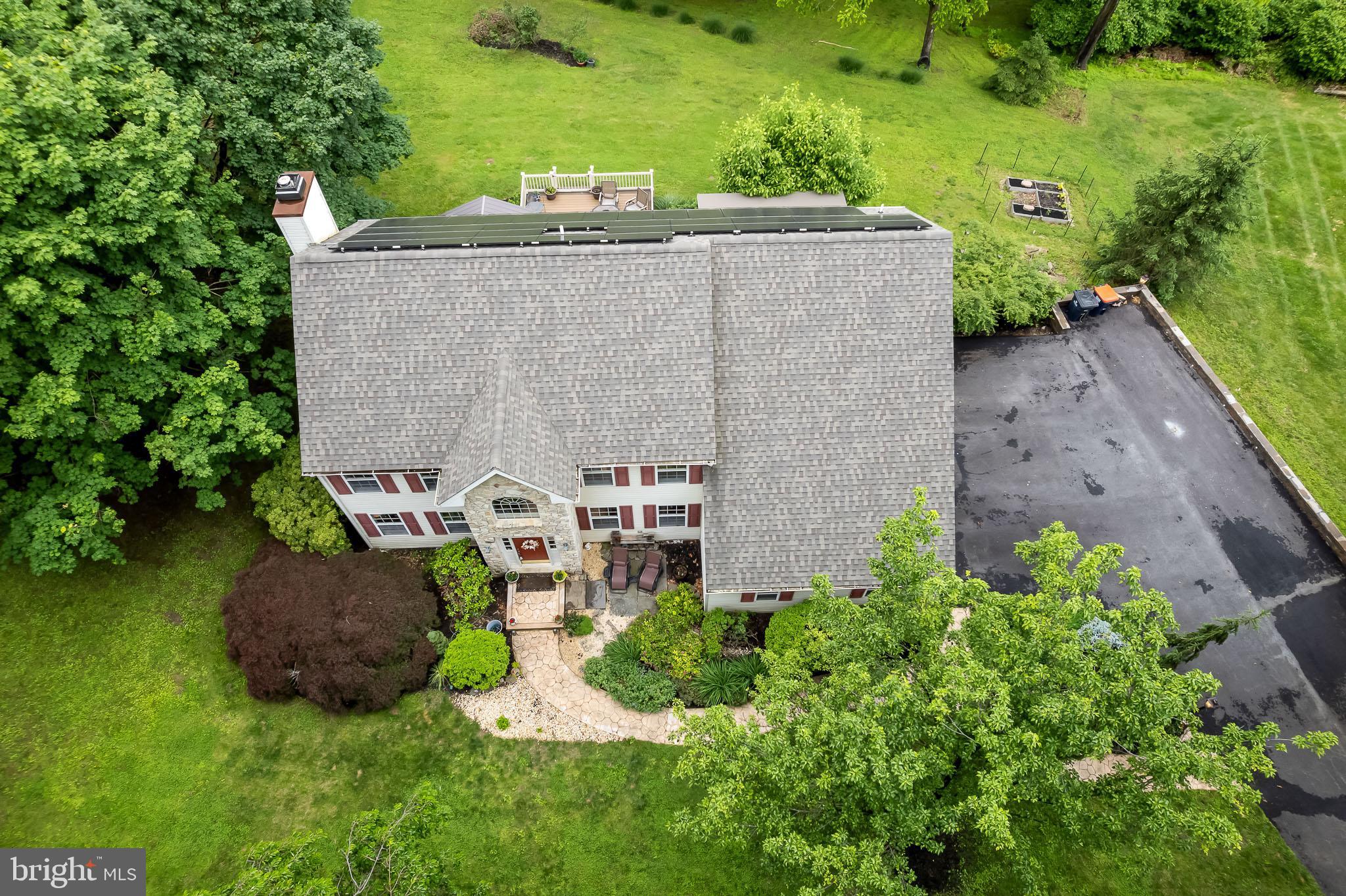 168 Sawmill Road Landenberg, PA 19350 - Photo 5 of 53 an aerial view of a house with garden space and street view