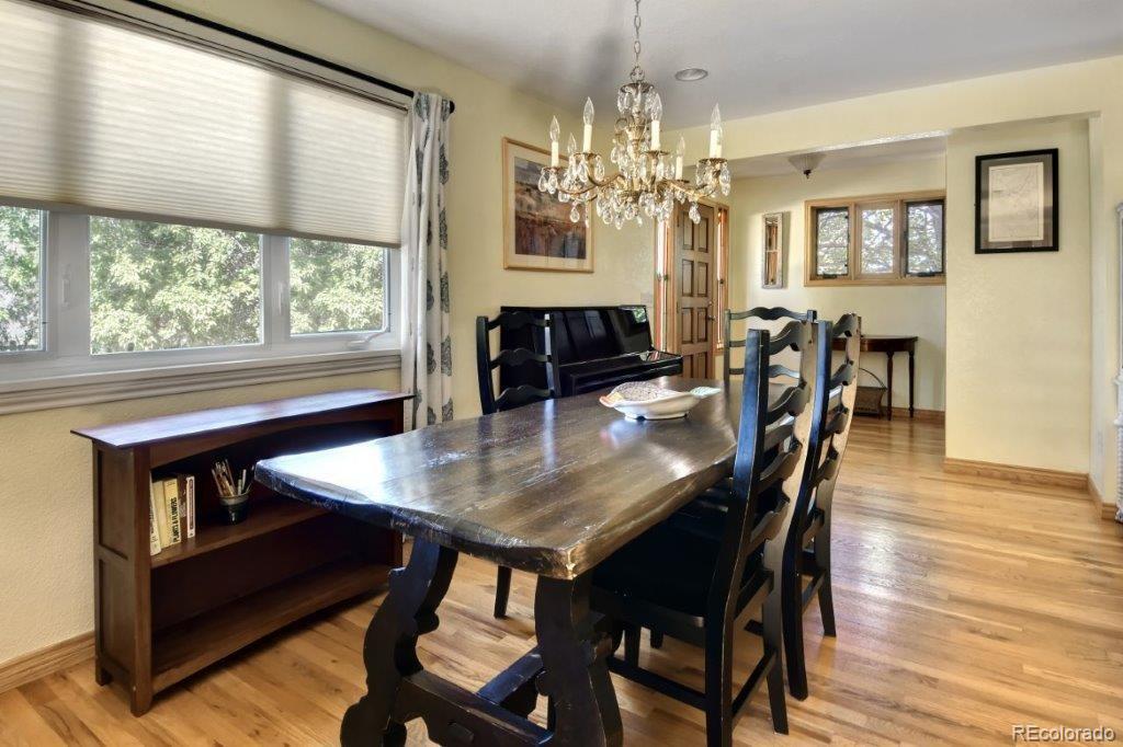 7856 Baseline Road Boulder, CO 80303 - Photo 7 of 40 a view of a dining room with furniture window and wooden floor