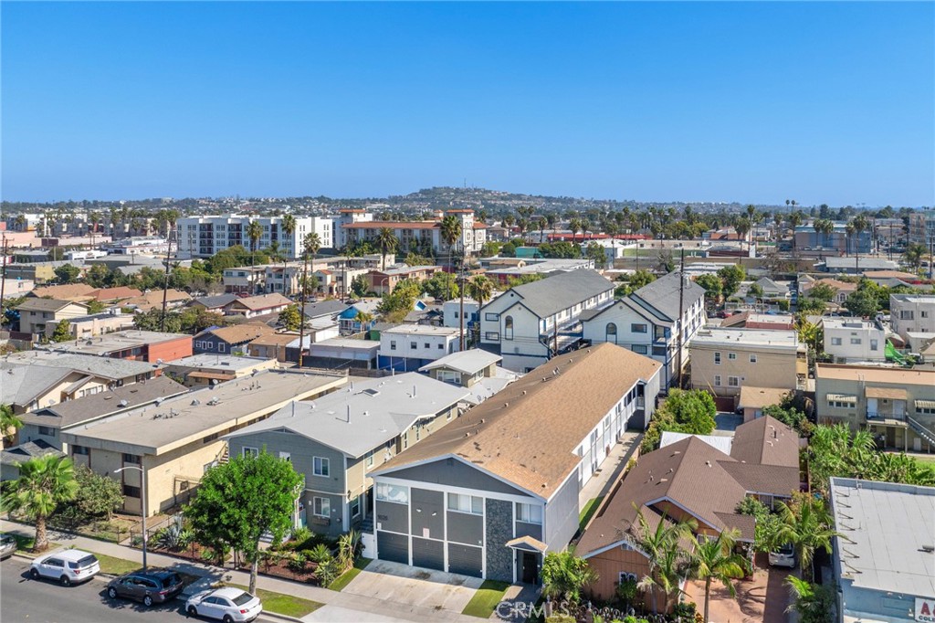 1626 Pine Avenue Long Beach, CA 90813 - Photo 22 of 23 an aerial view of residential building with parking space