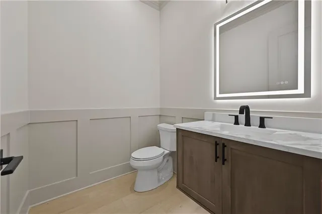 a bathroom with a tub and shower