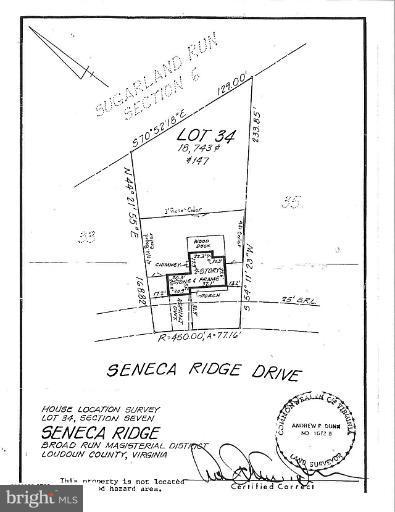 147 Seneca Ridge Drive Sterling, VA 20164 - Photo 22 of 23 Plat/Survey