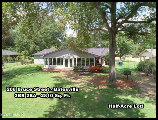 $342,000 | 208 Bruce Street, Batesville, MS 38606
