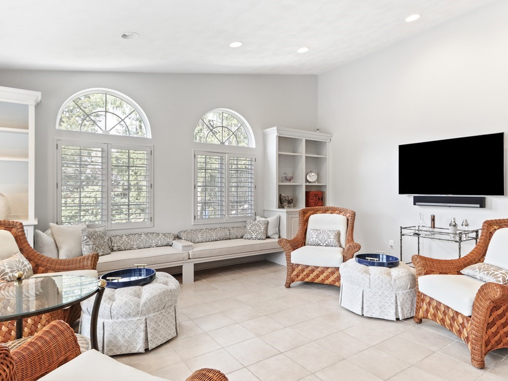 325 Manning Street Needham, MA 02492 - Photo 10 of 31 a living room with furniture and a flat screen tv