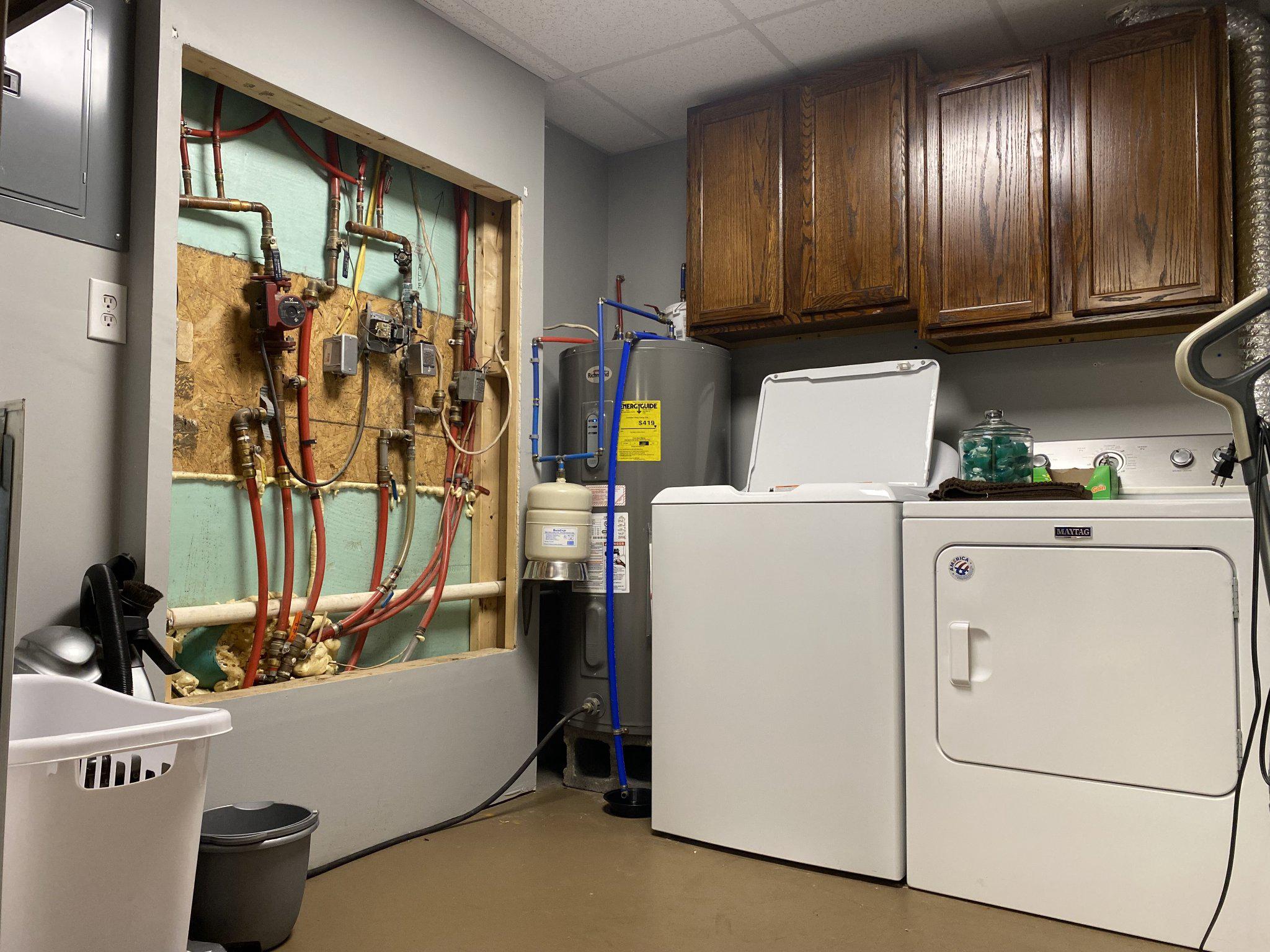 20905 Water Station Run Road Lonaconing, MD 21539 - Photo 24 of 64 Laundry and Outdoor Furnace Controls