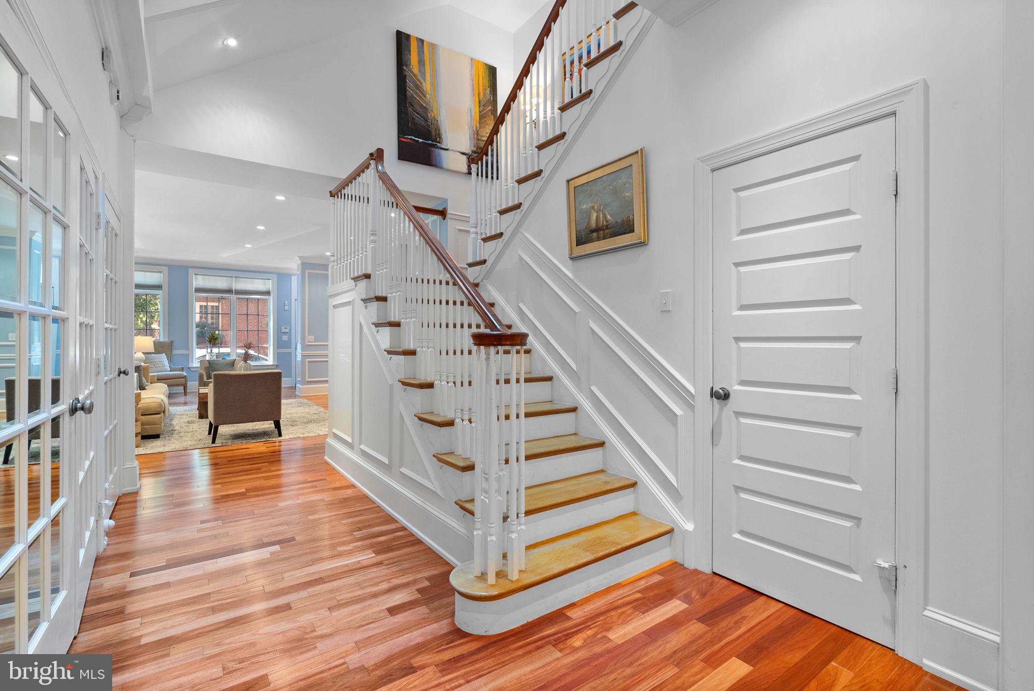 2019 Rittenhouse Square Philadelphia, PA 19103 - Photo 11 of 54 a view of entryway and hall with wooden floor