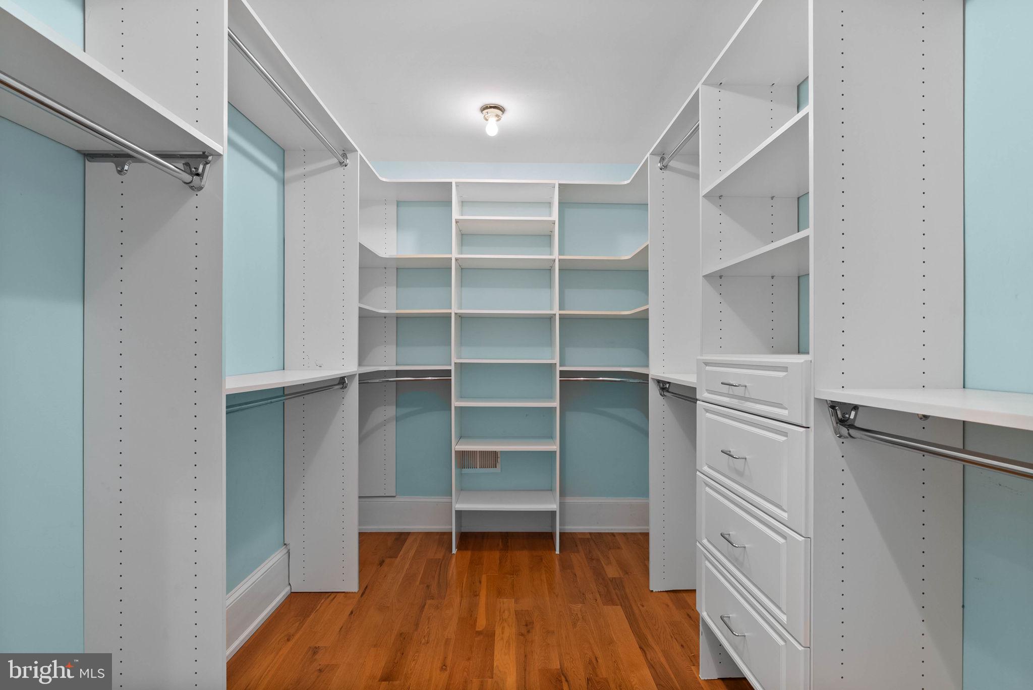 2019 Rittenhouse Square Philadelphia, PA 19103 - Photo 29 of 54 a view of walk in closet with empty racks