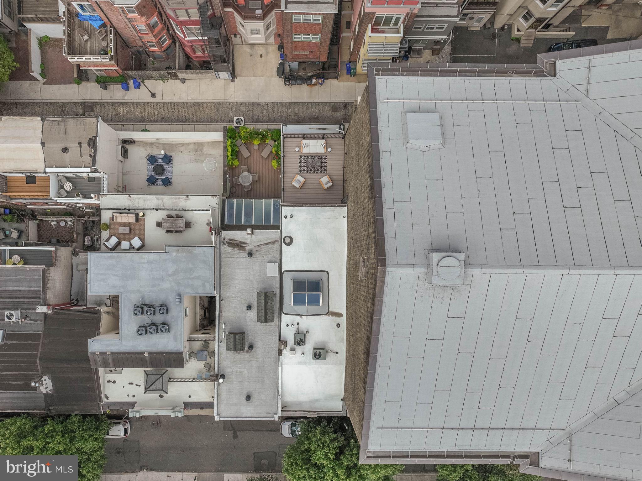2019 Rittenhouse Square Philadelphia, PA 19103 - Photo 48 of 54 an aerial view of residential house with outdoor space