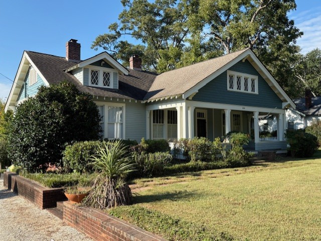216 East Queen Street Pendleton, SC 29670 - Photo 1 of 1 Classic craftsman bungalow architecture defines this charming residence framed by mature shade trees.