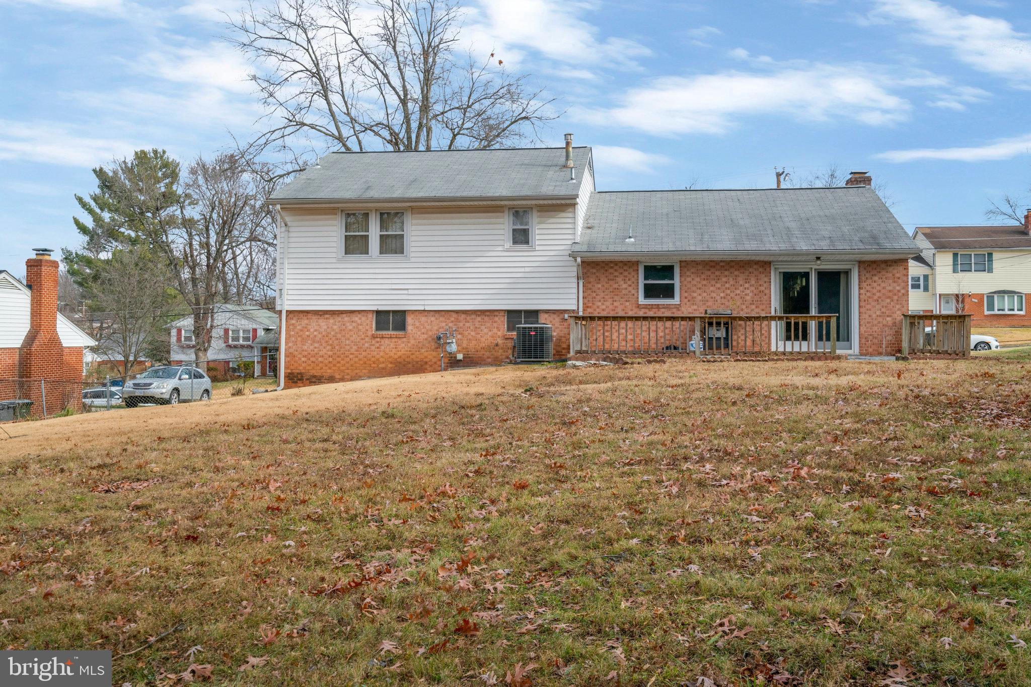 5407 Moultrie Road Springfield, VA 22151 - Photo 8 of 11 Expansive Backyard