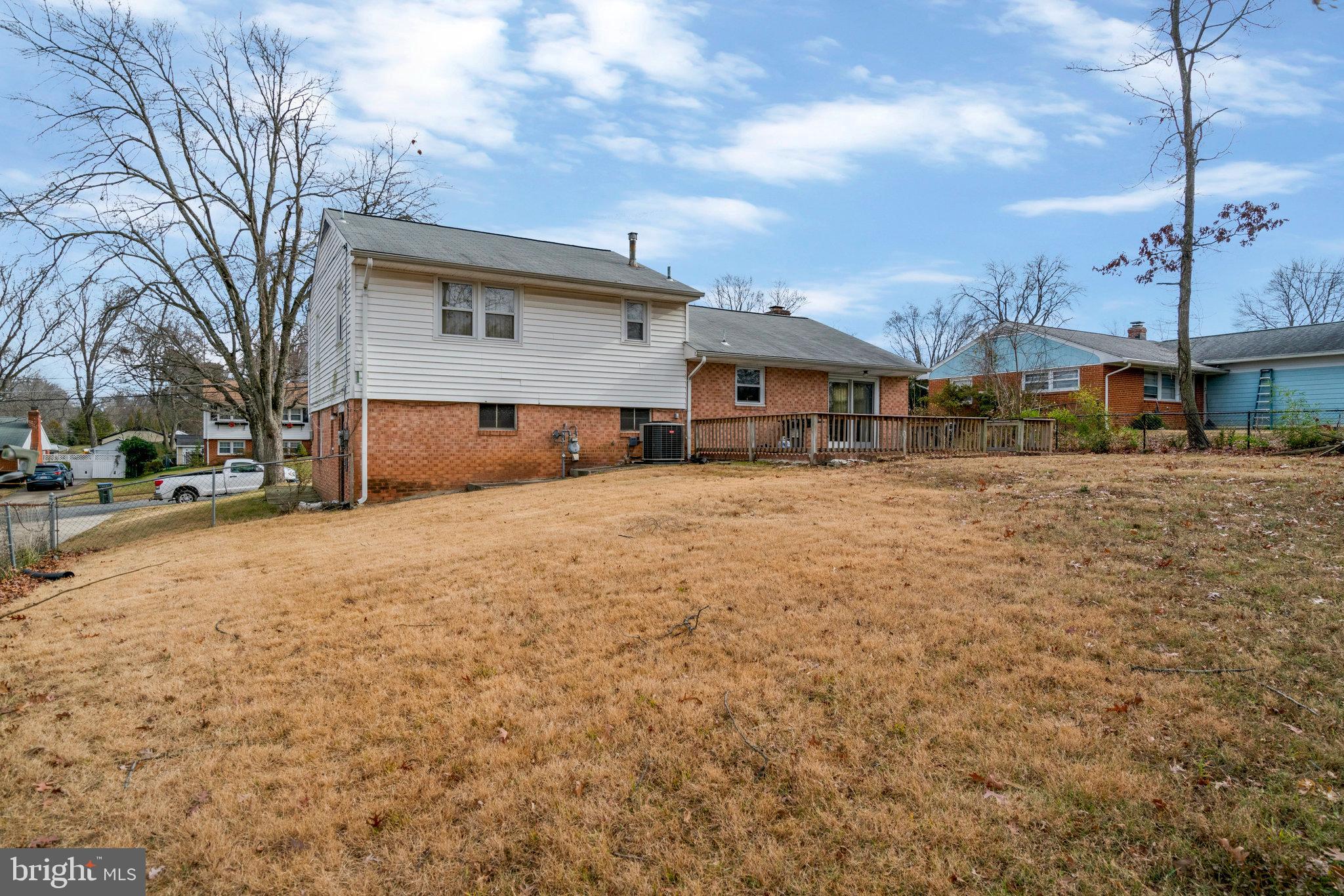 5407 Moultrie Road Springfield, VA 22151 - Photo 9 of 11 Expansive Backyard