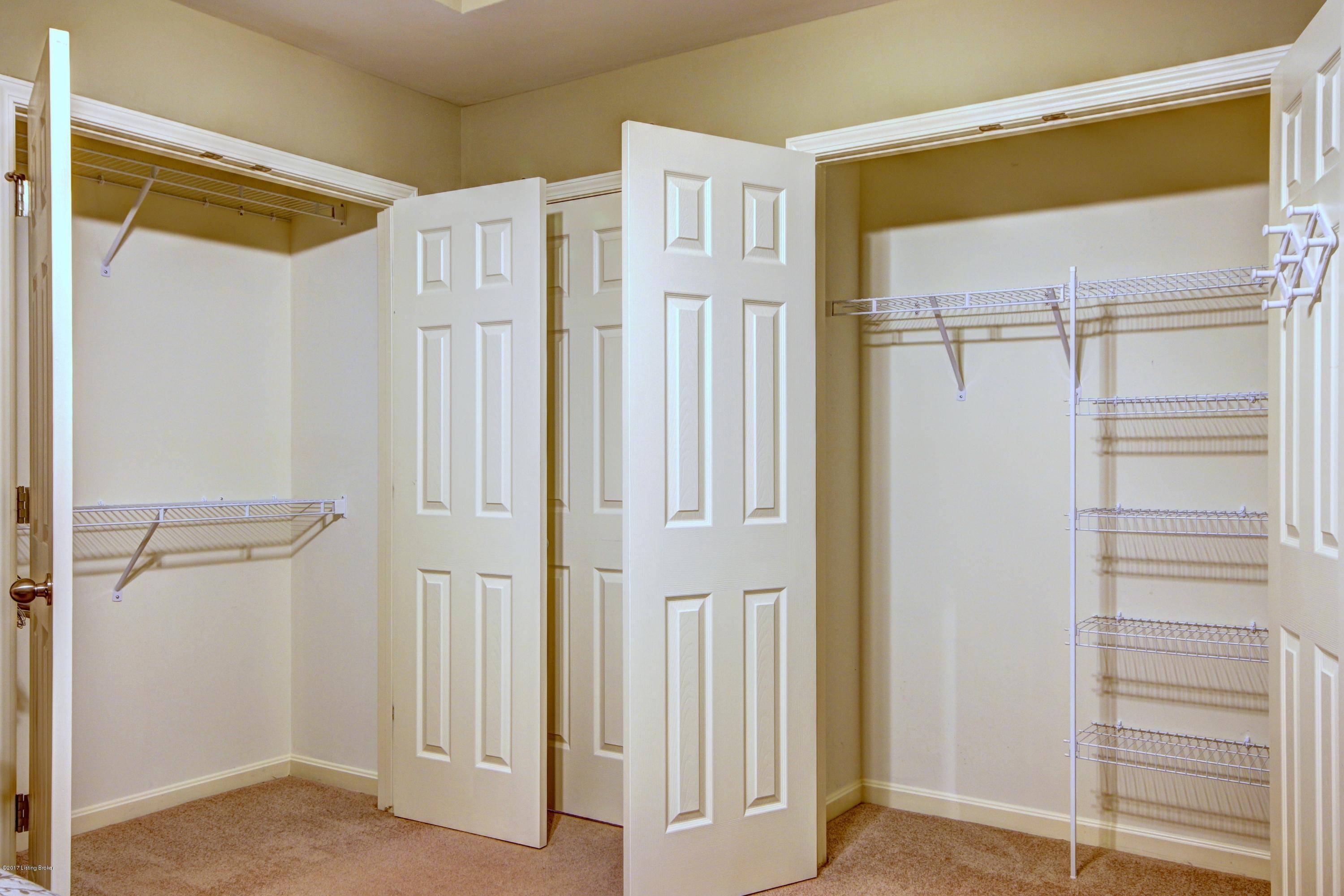 6607 Renate Road Louisville, KY 40291 - Photo 16 of 29 His and Her's closets in Master bedroom