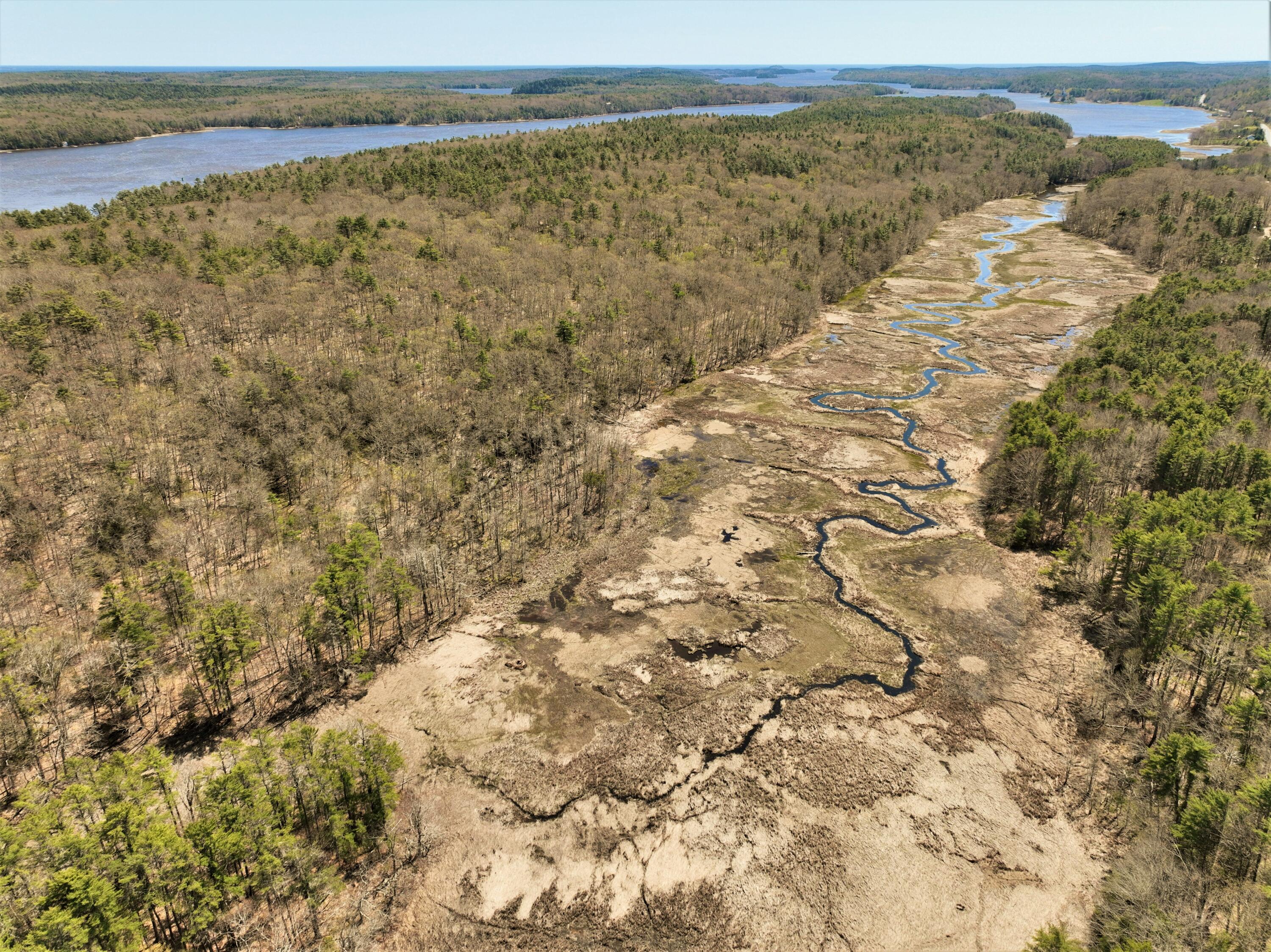 9 Old Ferry Road Phippsburg, ME 04562 - Photo 3 of 38 1) Drone Photos of 9 Old Ferry Rd, Phipp