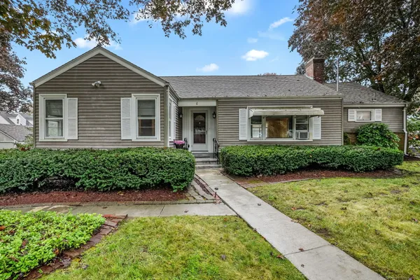 front view of house with a yard