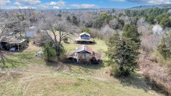 a view of a lake with houses