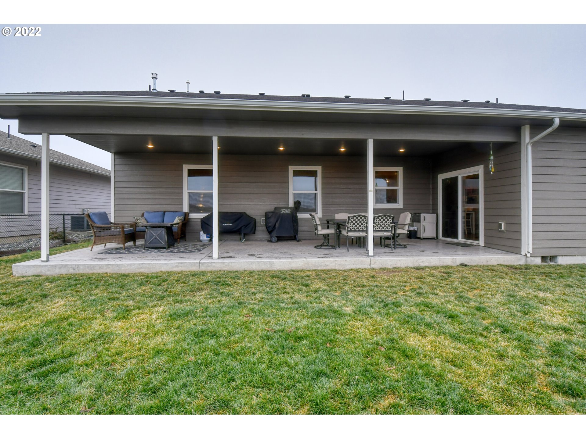 1918 Southwest 1st Street Pendleton, OR 97801 - Photo 26 of 30 a view of a house with a patio