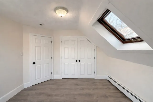 wooden floor in an empty room