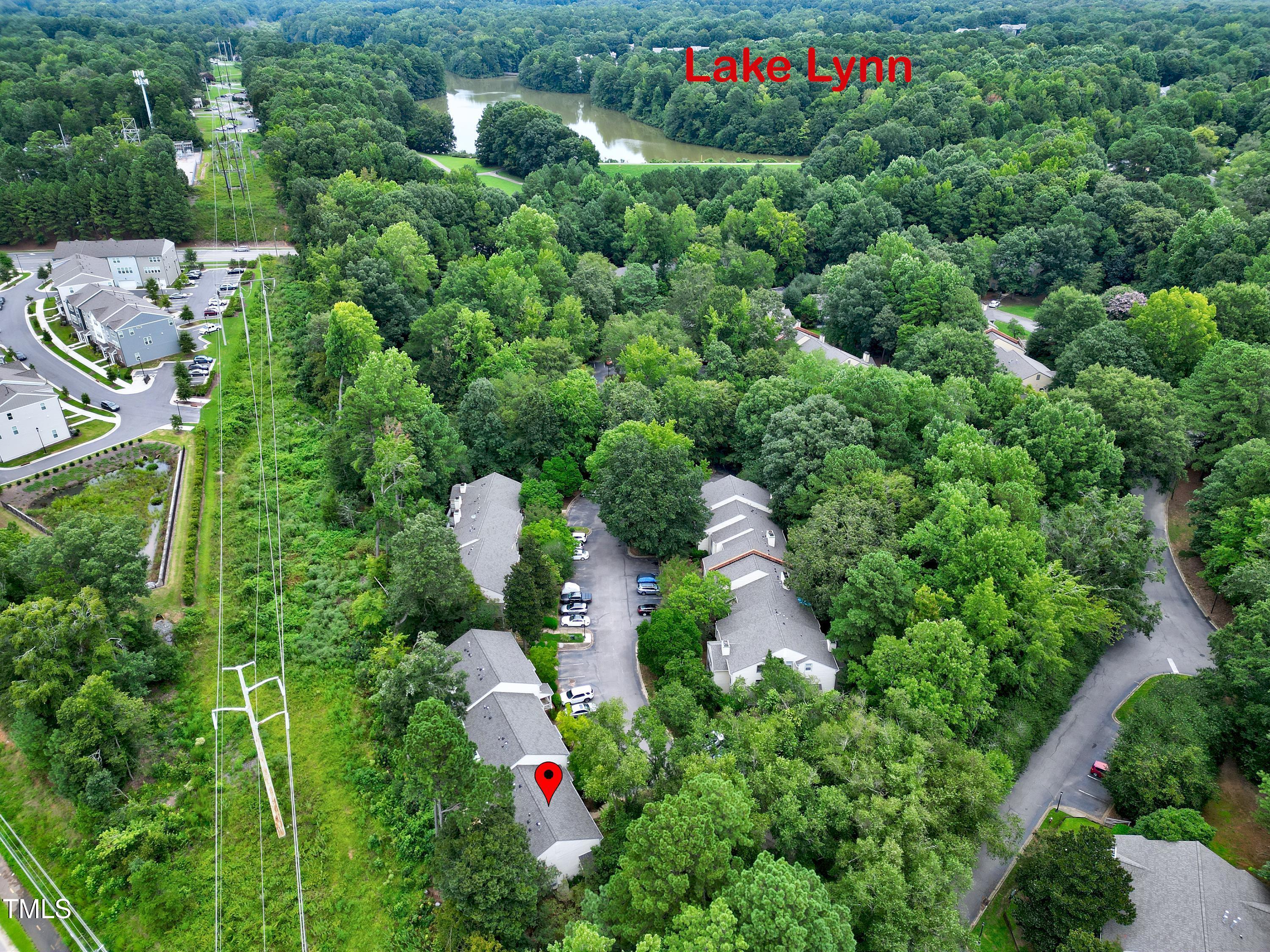 202 Oak Hollow Court Raleigh, NC 27613 - Photo 39 of 44 Aerial 4