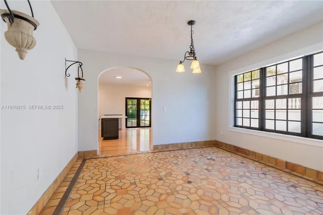 a view of a room with a natural light