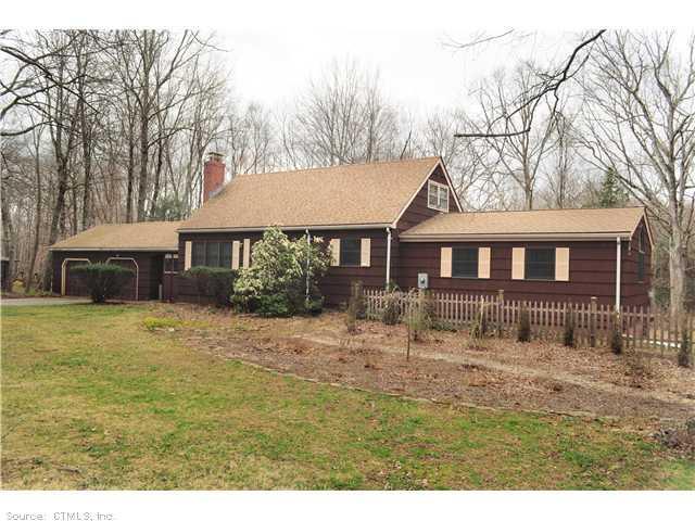 141 Cedar Swamp Road Mansfield, CT 06268 - Photo 1 of 1 Exterior Front.