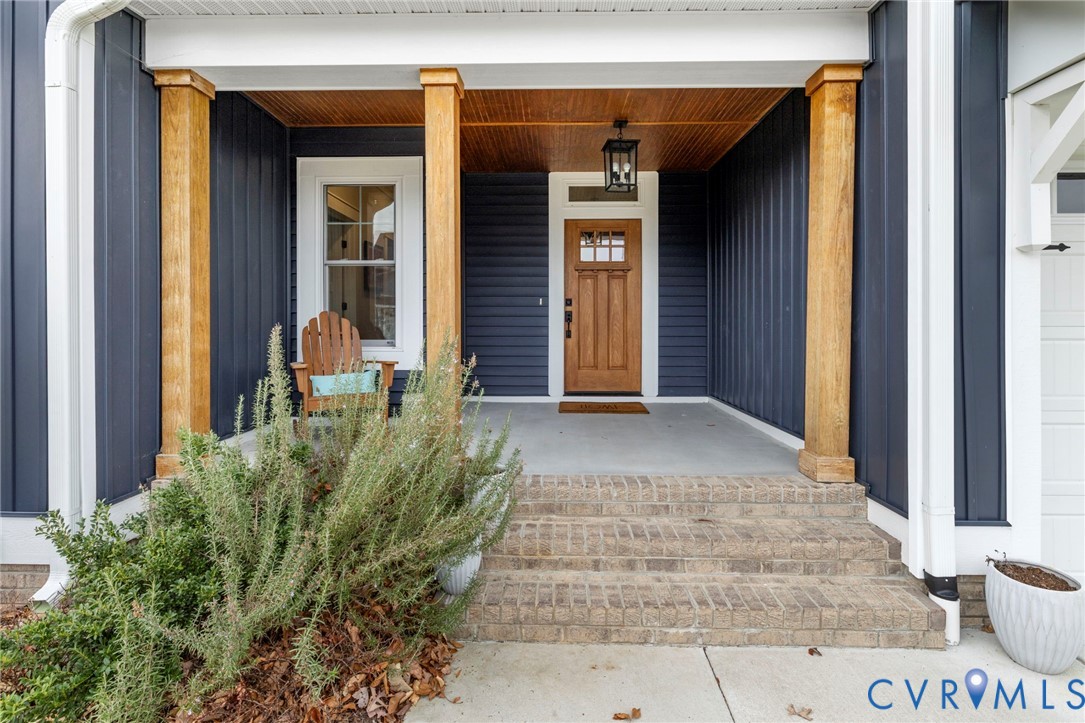 15060 Dordon Lane Midlothian, VA 23112 - Photo 4 of 35 a view of entrance front of house