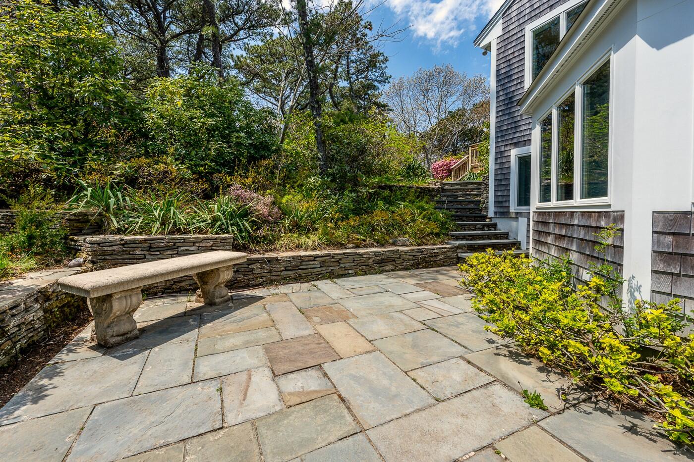 1095 Long Pond Road Wellfleet, MA 02667 - Photo 47 of 57 lower level stone patio