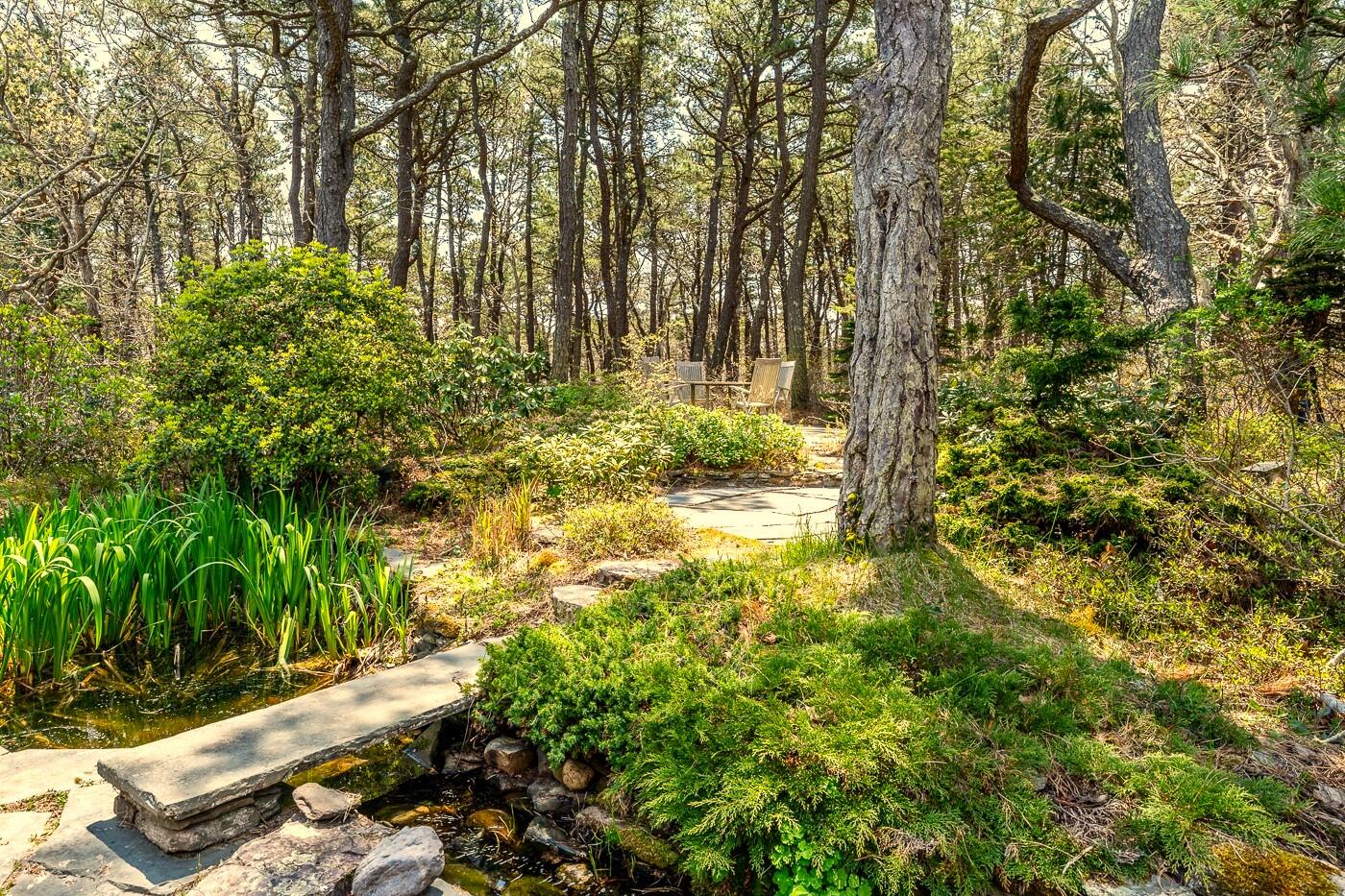 1095 Long Pond Road Wellfleet, MA 02667 - Photo 49 of 57 stone bridge over pond