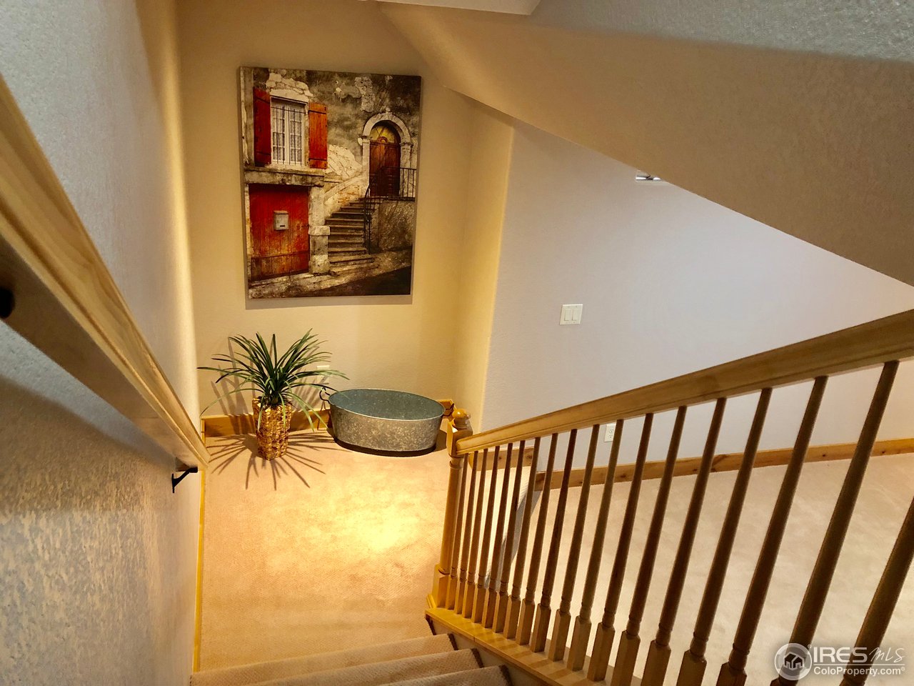 333 Braveheart Road Johnstown, CO 80534 - Photo 17 of 32 Wide Staircase Upgraded Carpet and Pad