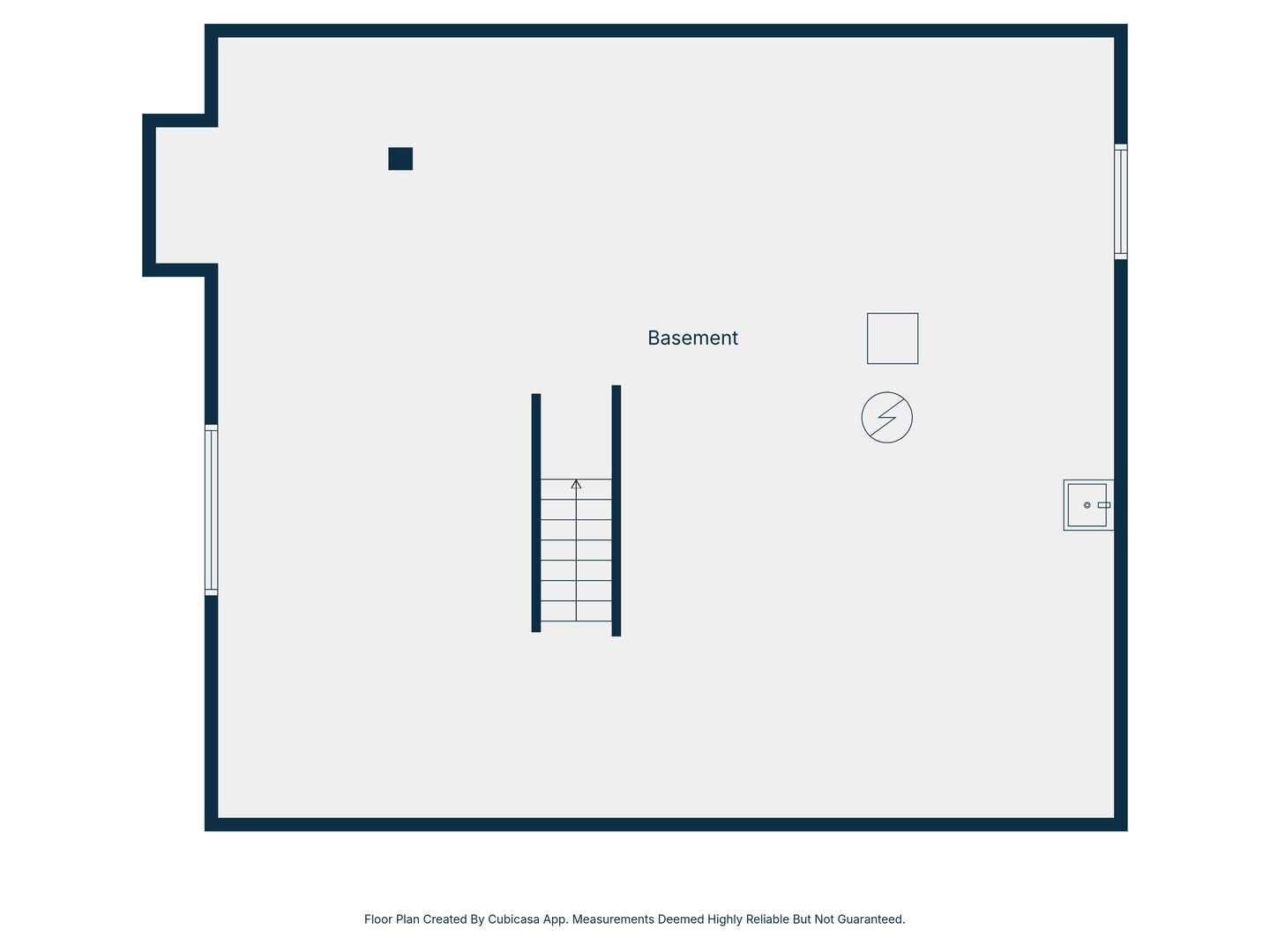 885 Charlton Road Lake Villa, IL 60046 - Photo 30 of 31 a black and white photo of a room