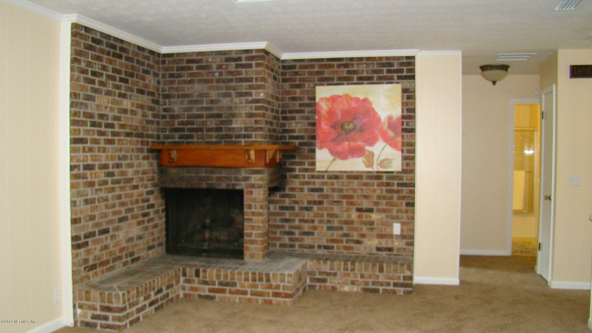4509 Fulton Road Jacksonville, FL 32225 - Photo 4 of 17 Beautiful Fireplace