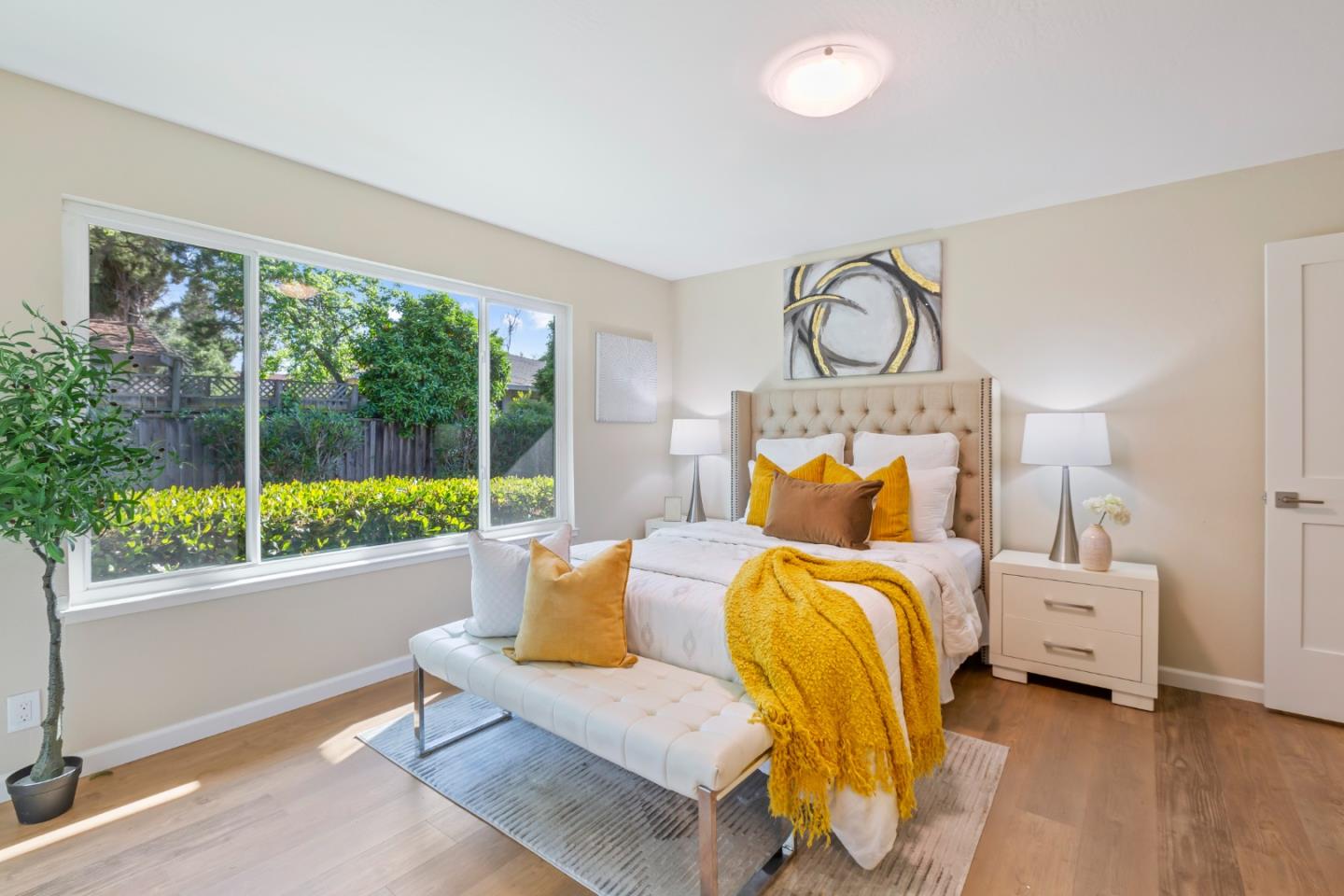 8 Cassandra Way Mountain View, CA 94043 - Photo 24 of 35 a bed room with a bed and a window