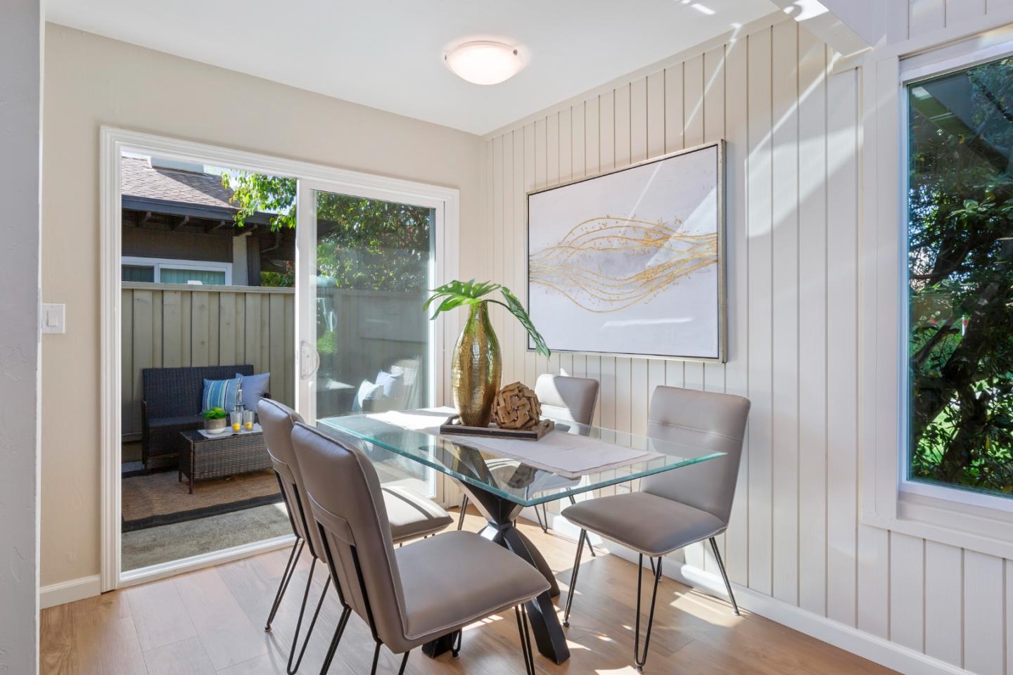8 Cassandra Way Mountain View, CA 94043 - Photo 9 of 35 a view of a dining room with furniture window and outside view