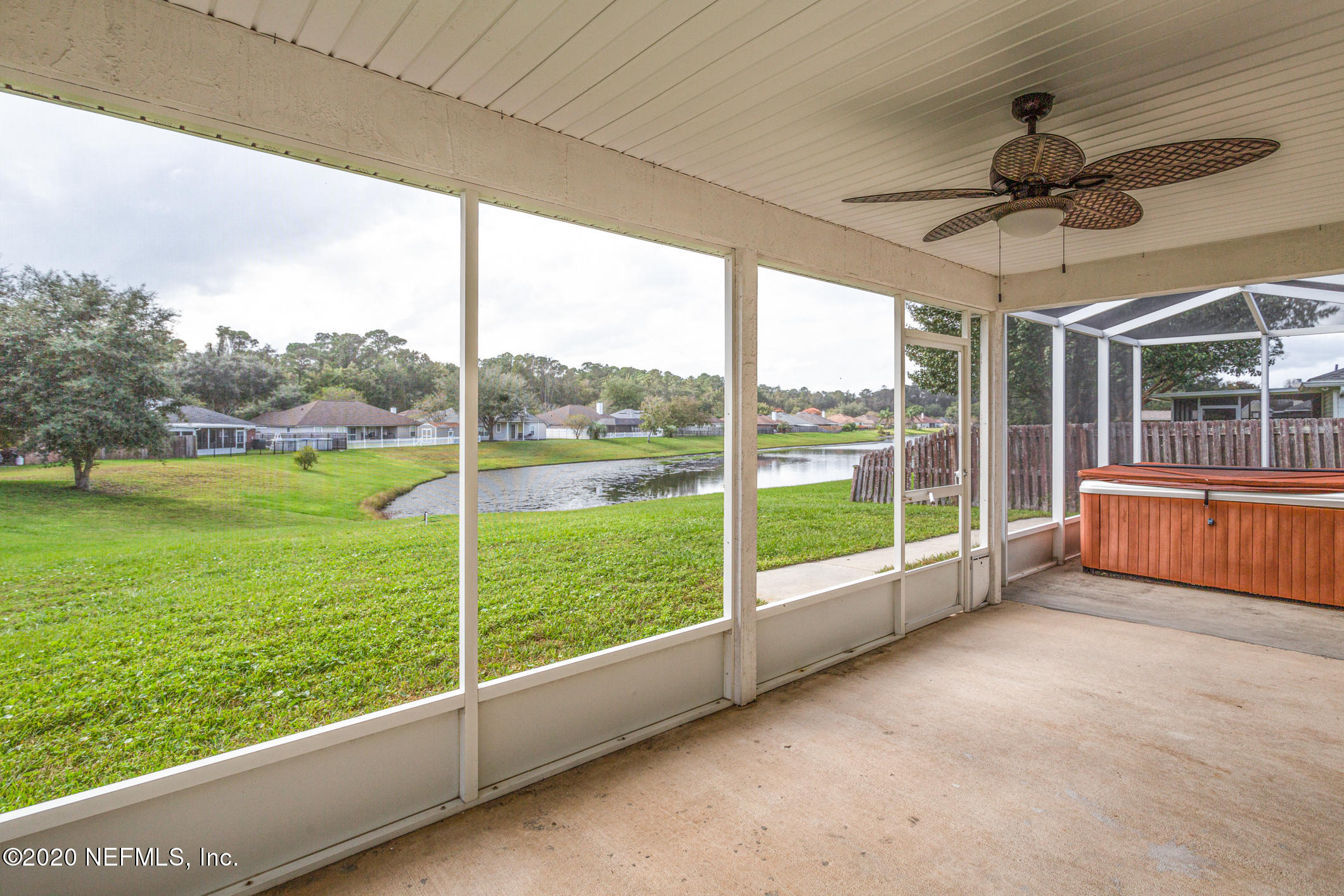 2514 Paris Mill Road Jacksonville, FL 32221 - Photo 25 of 29 a view of a garden from balcony