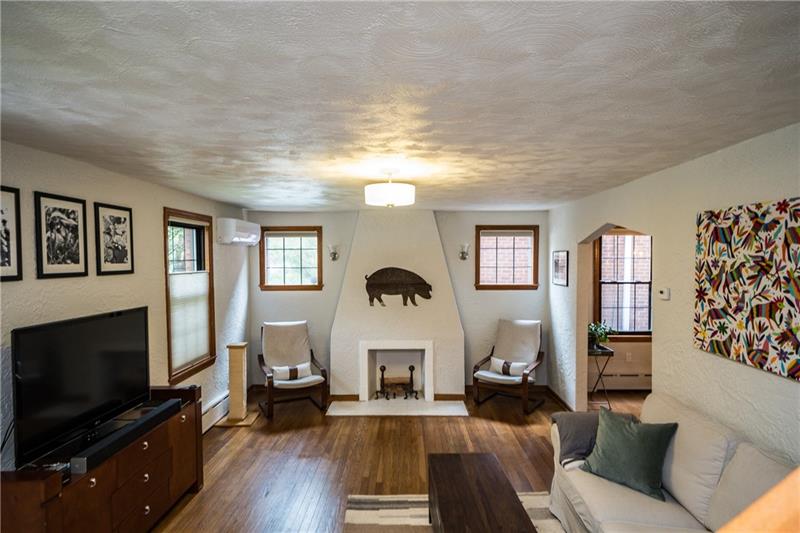 2931 Fernwald Road Pittsburgh, PA 15217 - Photo 2 of 22 The living room is warm and inviting.