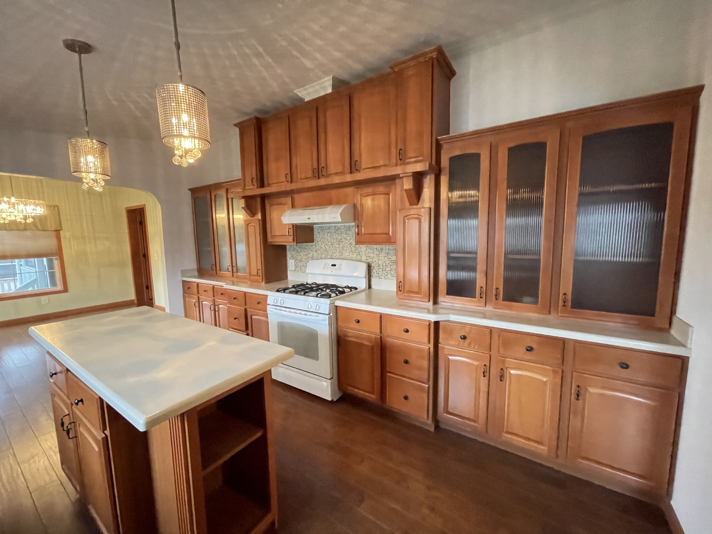 67 Crocus Lane Matteson, IL 60443 - Photo 6 of 30 a kitchen that has a lot of cabinets in it and wooden floor